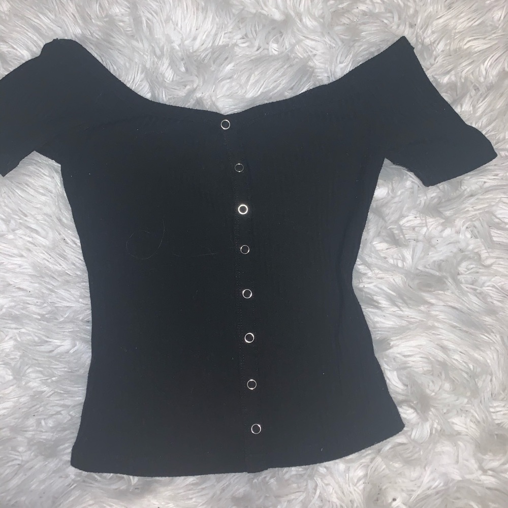 Forever 21 Back Off the Shoulder Women’s Crop Top